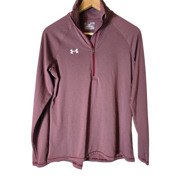 Under Armour Maroon Long Sleeve Top - Picture 1 of 8